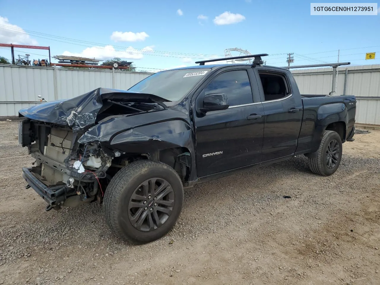 2017 GMC Canyon Sle VIN: 1GTG6CEN0H1273951 Lot: 69523204