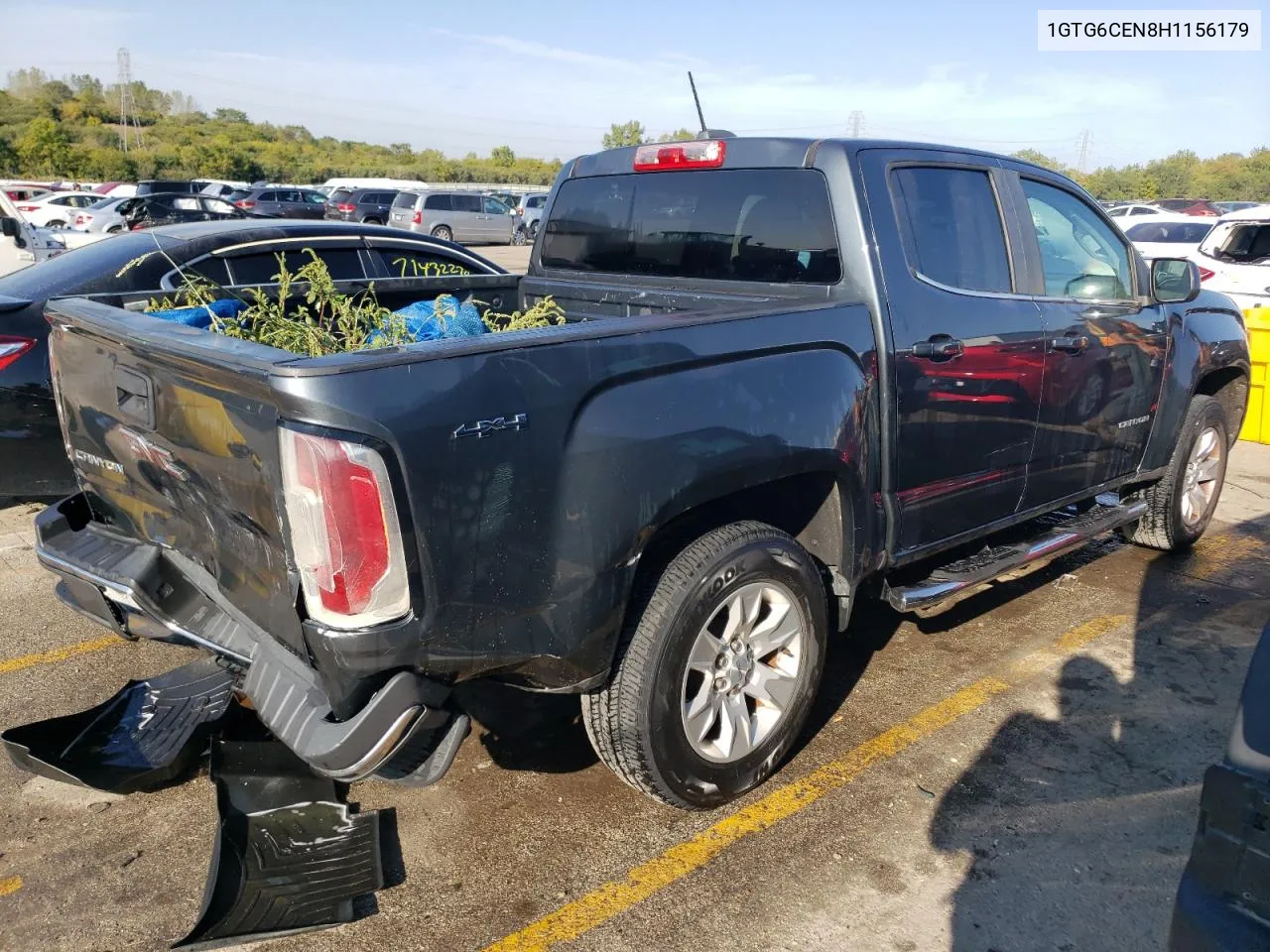 2017 GMC Canyon Sle VIN: 1GTG6CEN8H1156179 Lot: 71256114