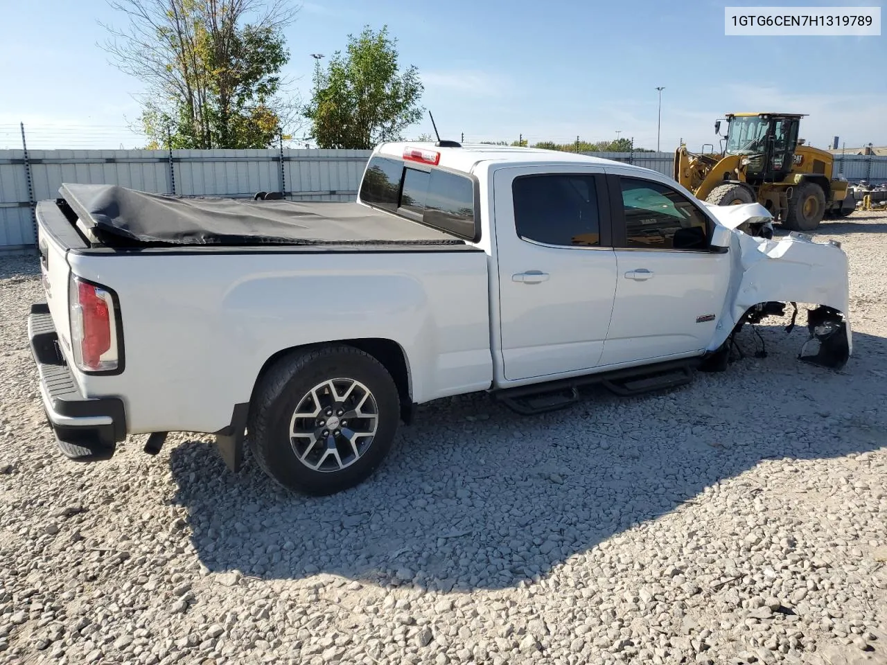 1GTG6CEN7H1319789 2017 GMC Canyon Sle