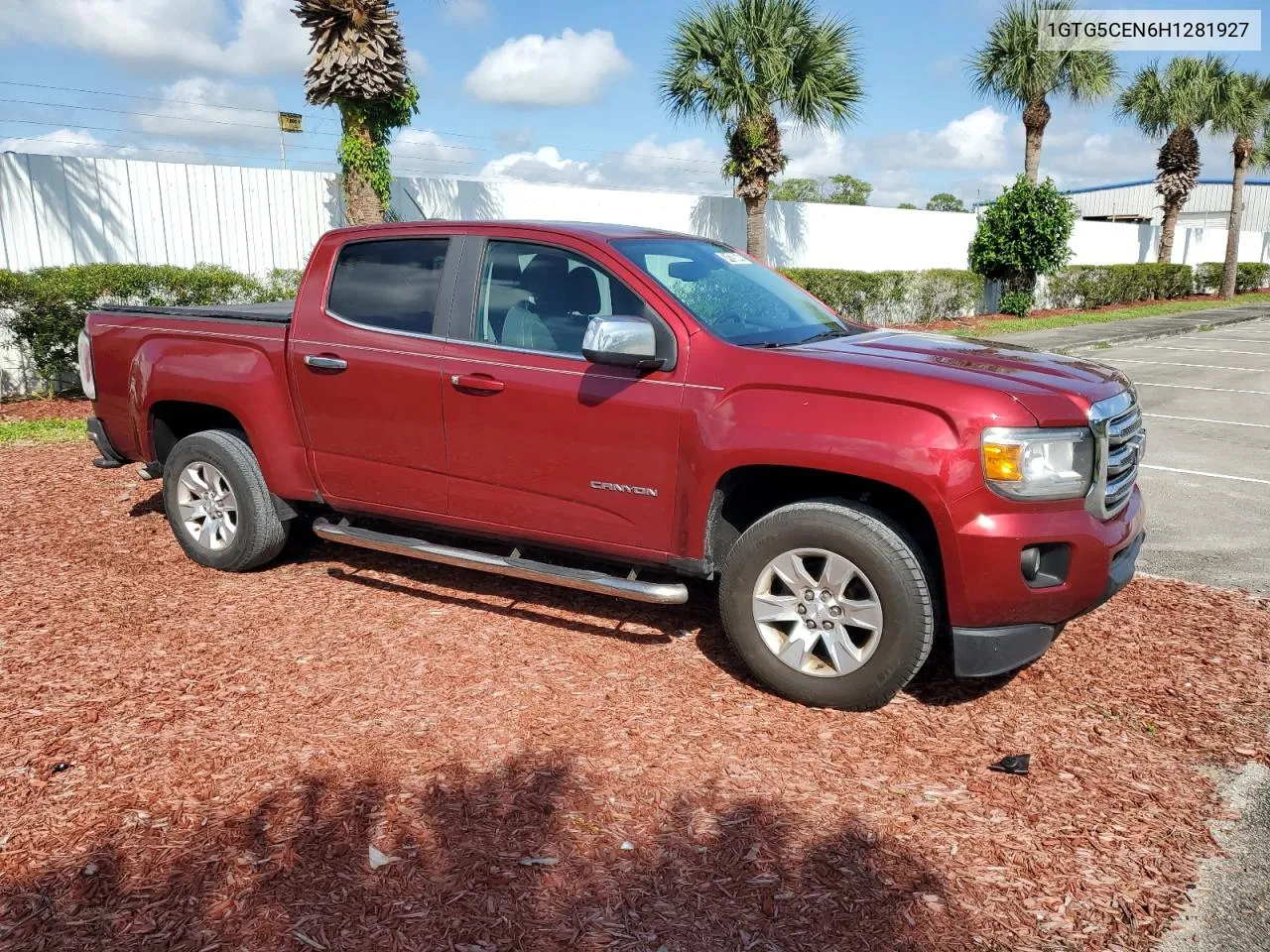 2017 GMC Canyon Sle VIN: 1GTG5CEN6H1281927 Lot: 74120644