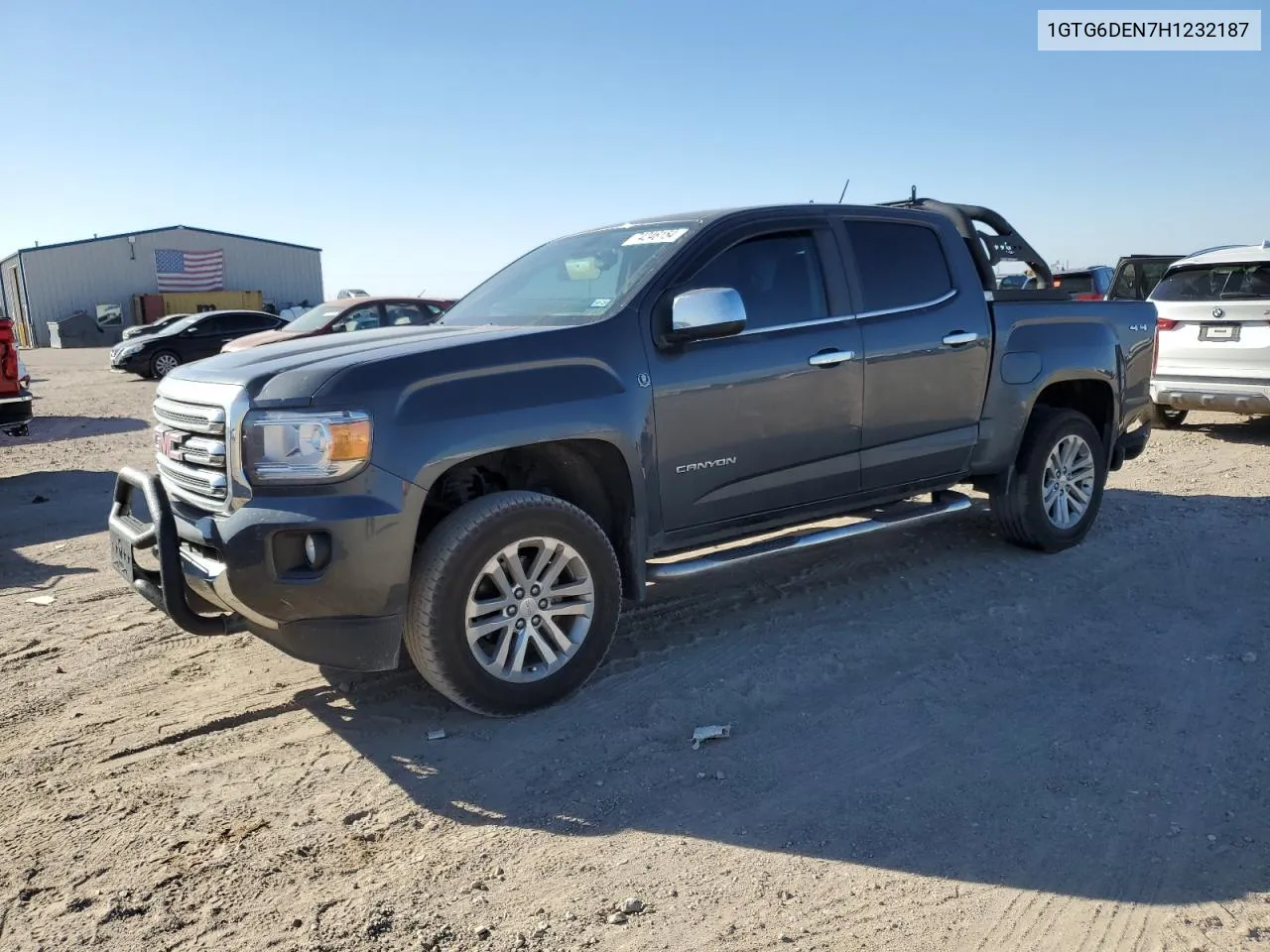 2017 GMC Canyon Slt VIN: 1GTG6DEN7H1232187 Lot: 74246154