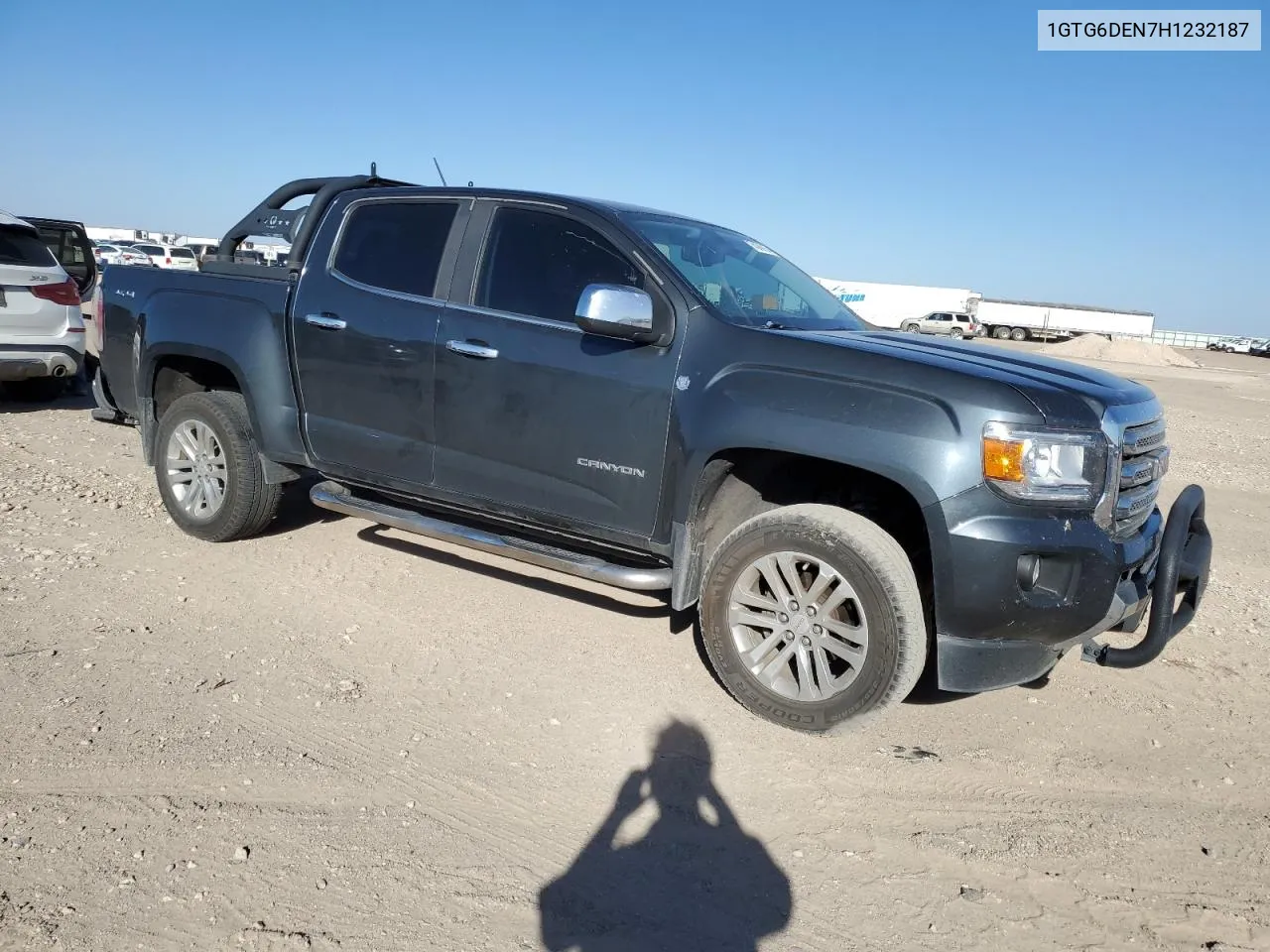 2017 GMC Canyon Slt VIN: 1GTG6DEN7H1232187 Lot: 74246154