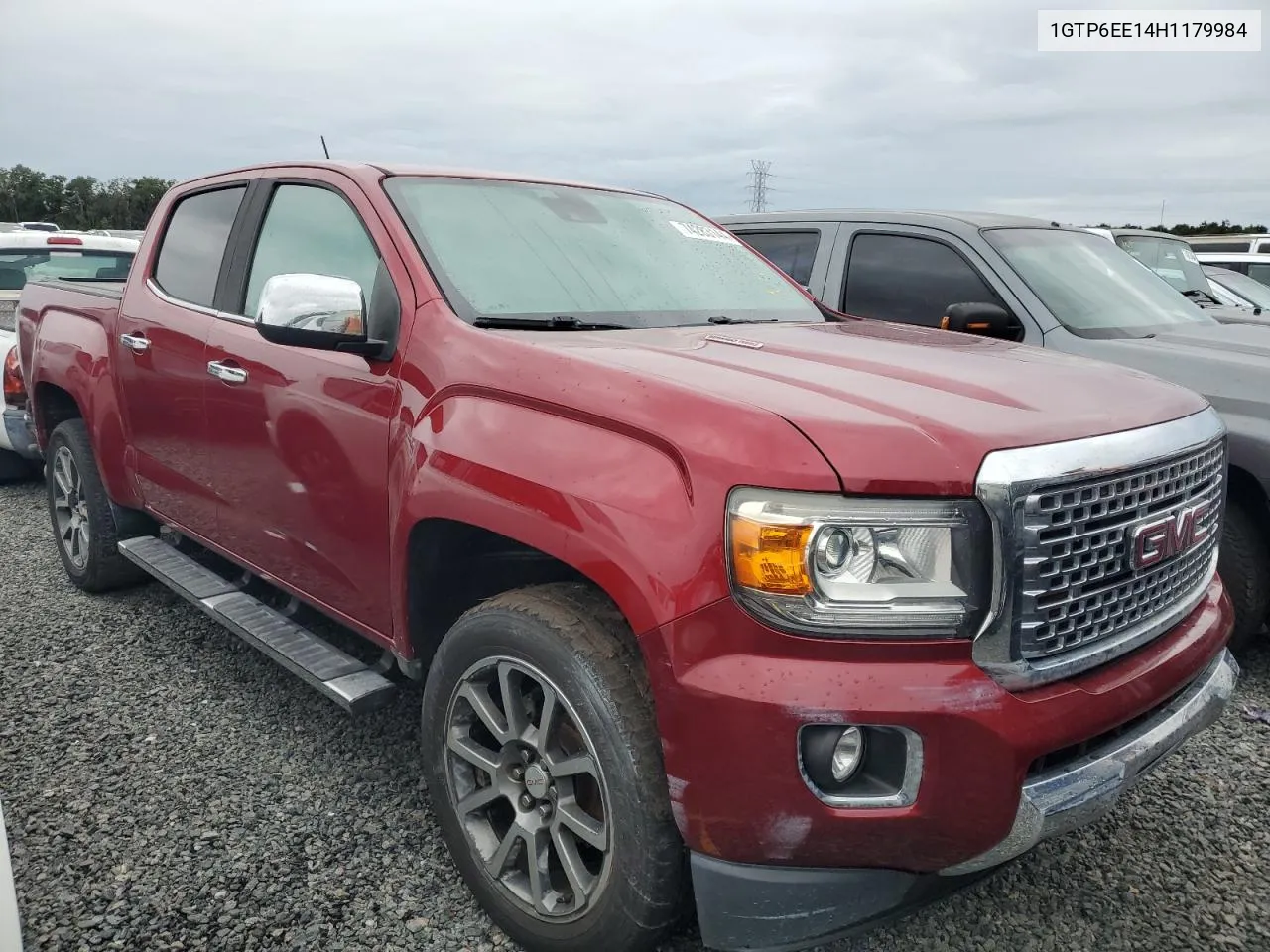 2017 GMC Canyon Denali VIN: 1GTP6EE14H1179984 Lot: 74283144