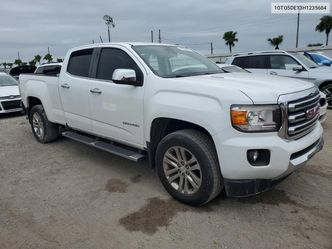 2017 GMC Canyon Slt VIN: 1GTG5DE13H1235684 Lot: 74739974