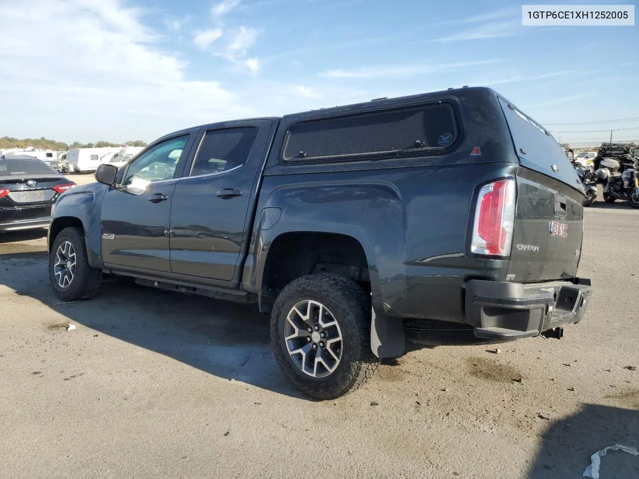 2017 GMC Canyon Sle VIN: 1GTP6CE1XH1252005 Lot: 74982794