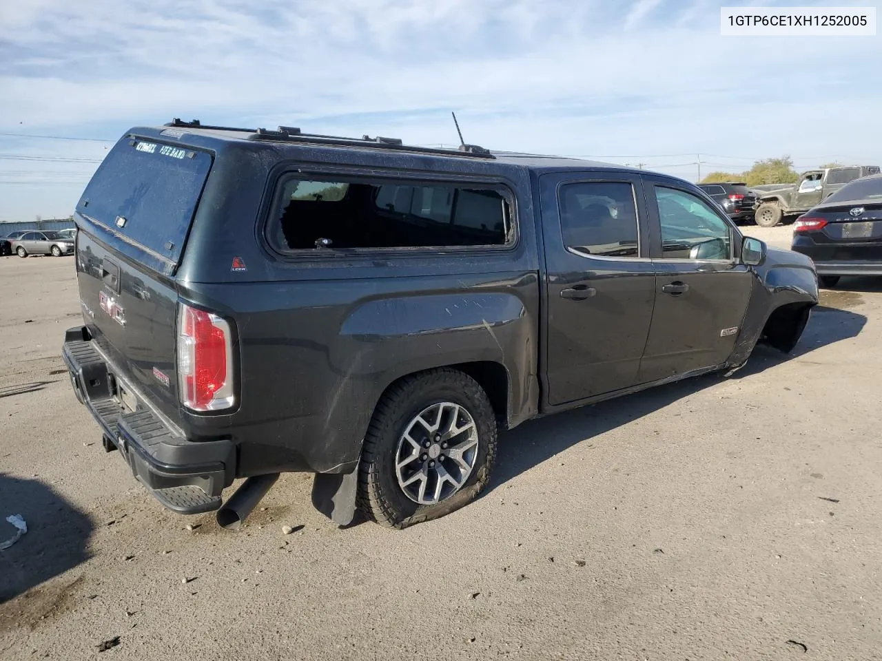 1GTP6CE1XH1252005 2017 GMC Canyon Sle