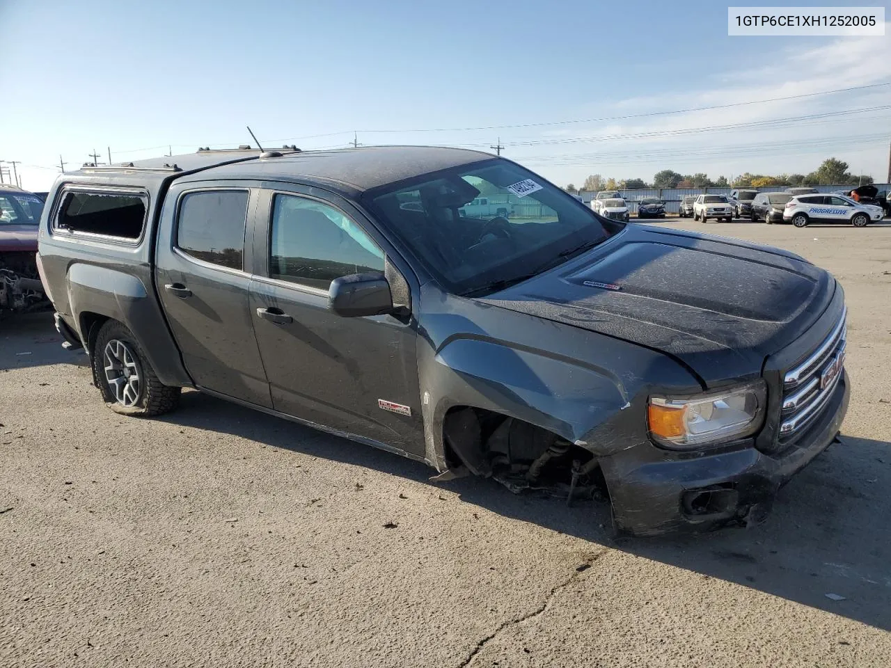 1GTP6CE1XH1252005 2017 GMC Canyon Sle