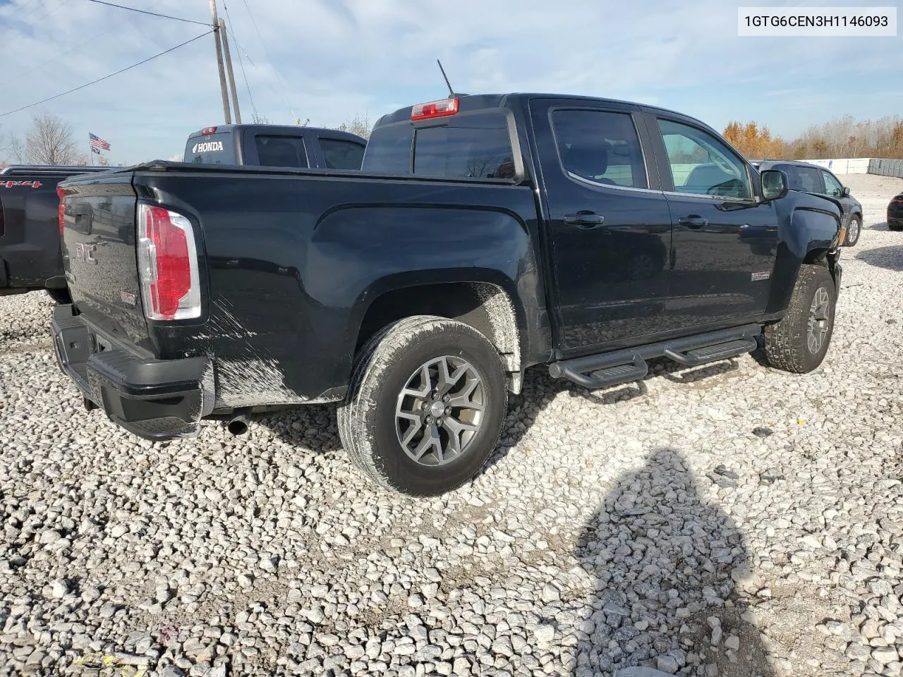 2017 GMC Canyon Sle VIN: 1GTG6CEN3H1146093 Lot: 77952484