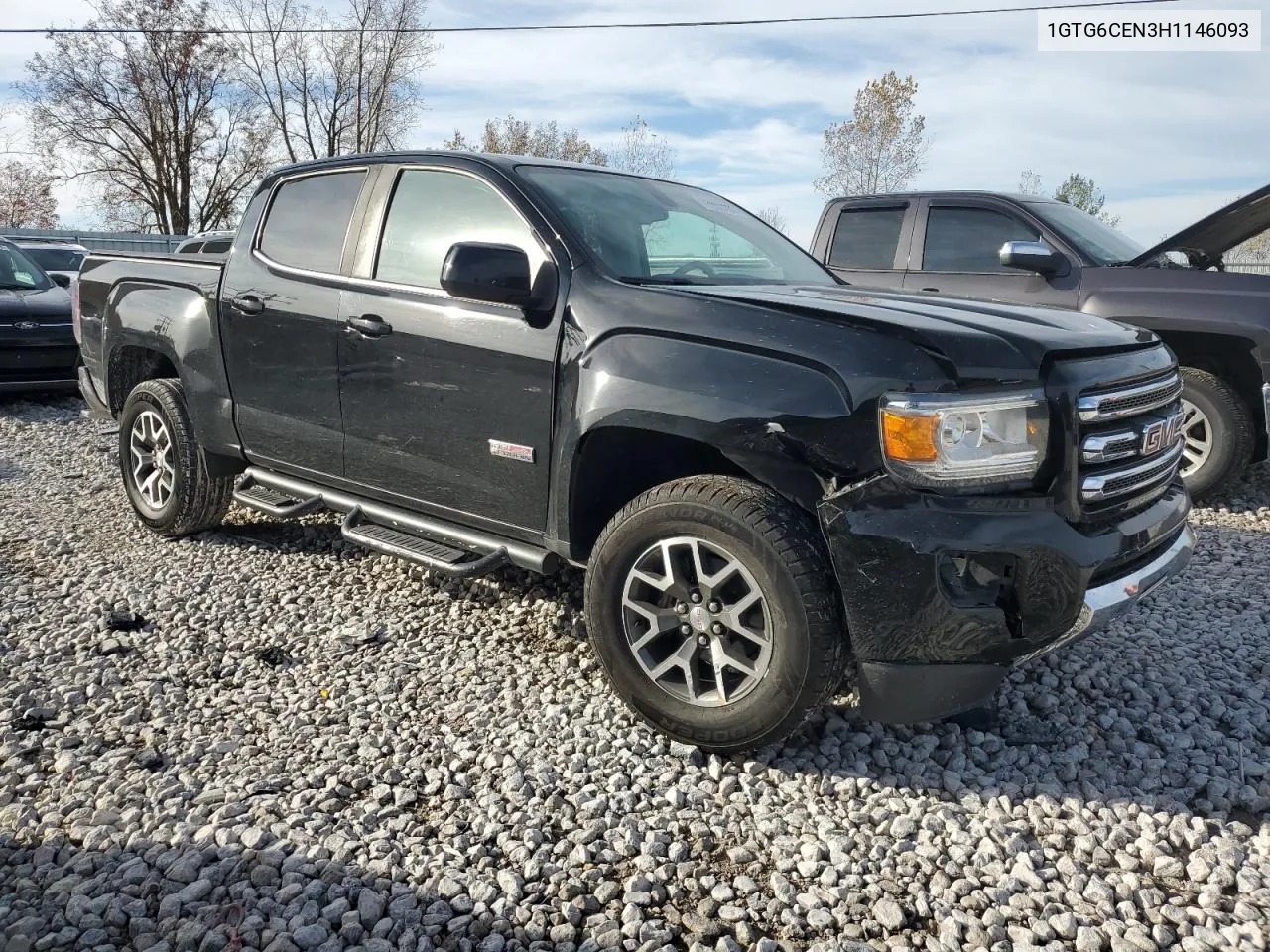 2017 GMC Canyon Sle VIN: 1GTG6CEN3H1146093 Lot: 77952484