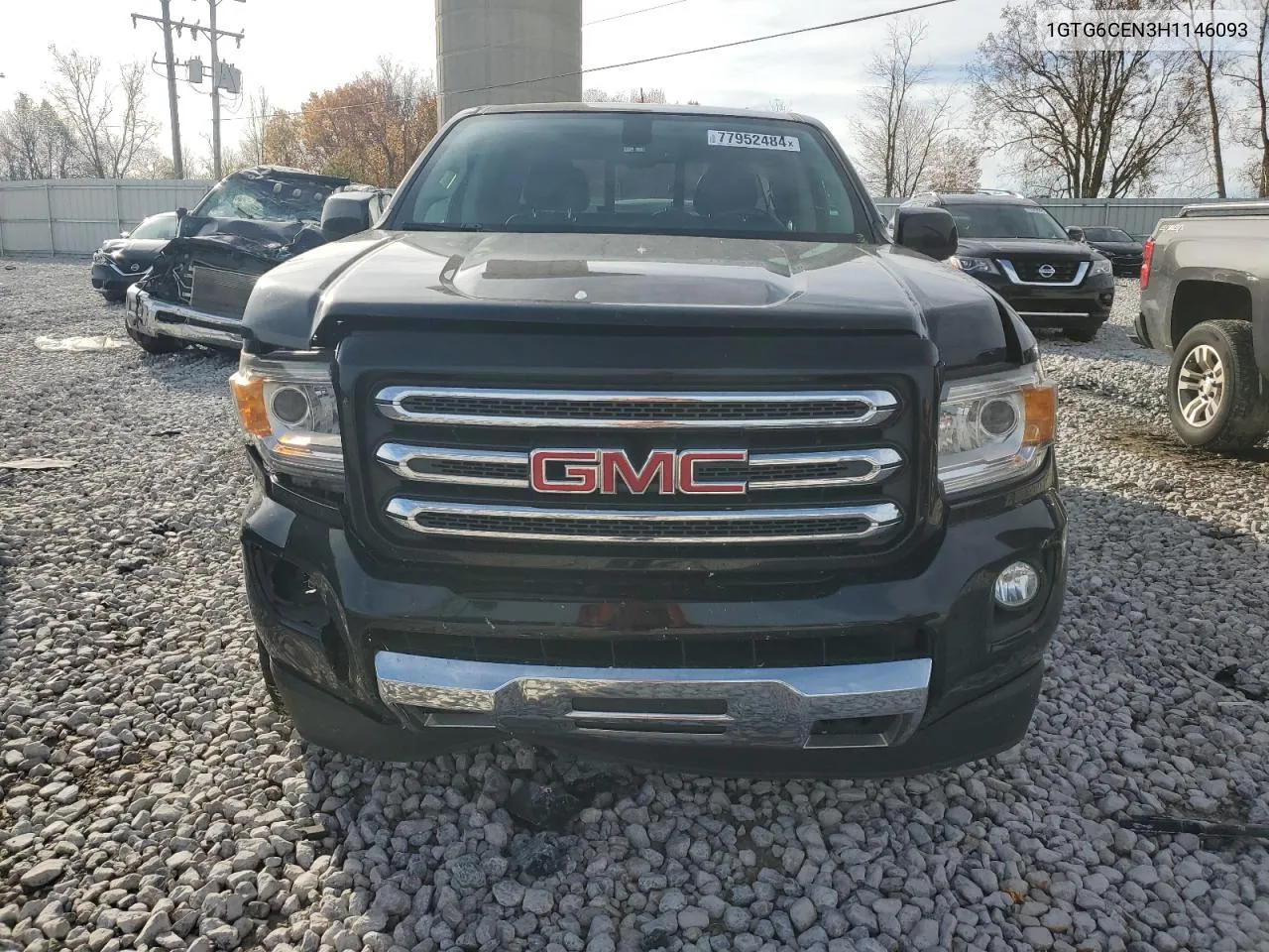 2017 GMC Canyon Sle VIN: 1GTG6CEN3H1146093 Lot: 77952484