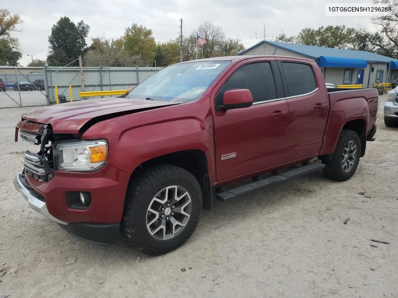 2017 GMC Canyon Sle VIN: 1GTG6CEN5H1296268 Lot: 78491004