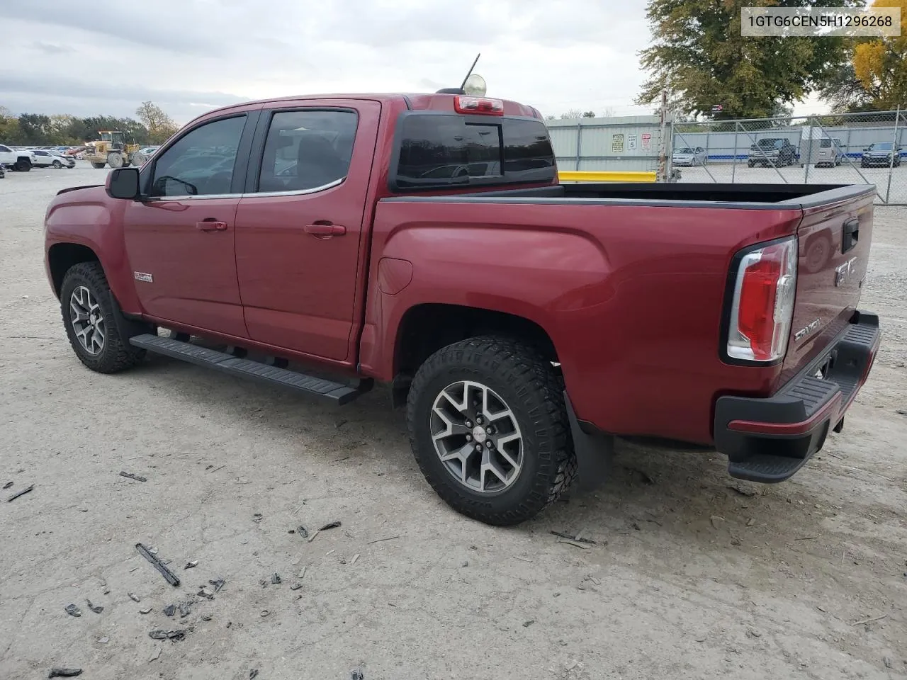 2017 GMC Canyon Sle VIN: 1GTG6CEN5H1296268 Lot: 78491004