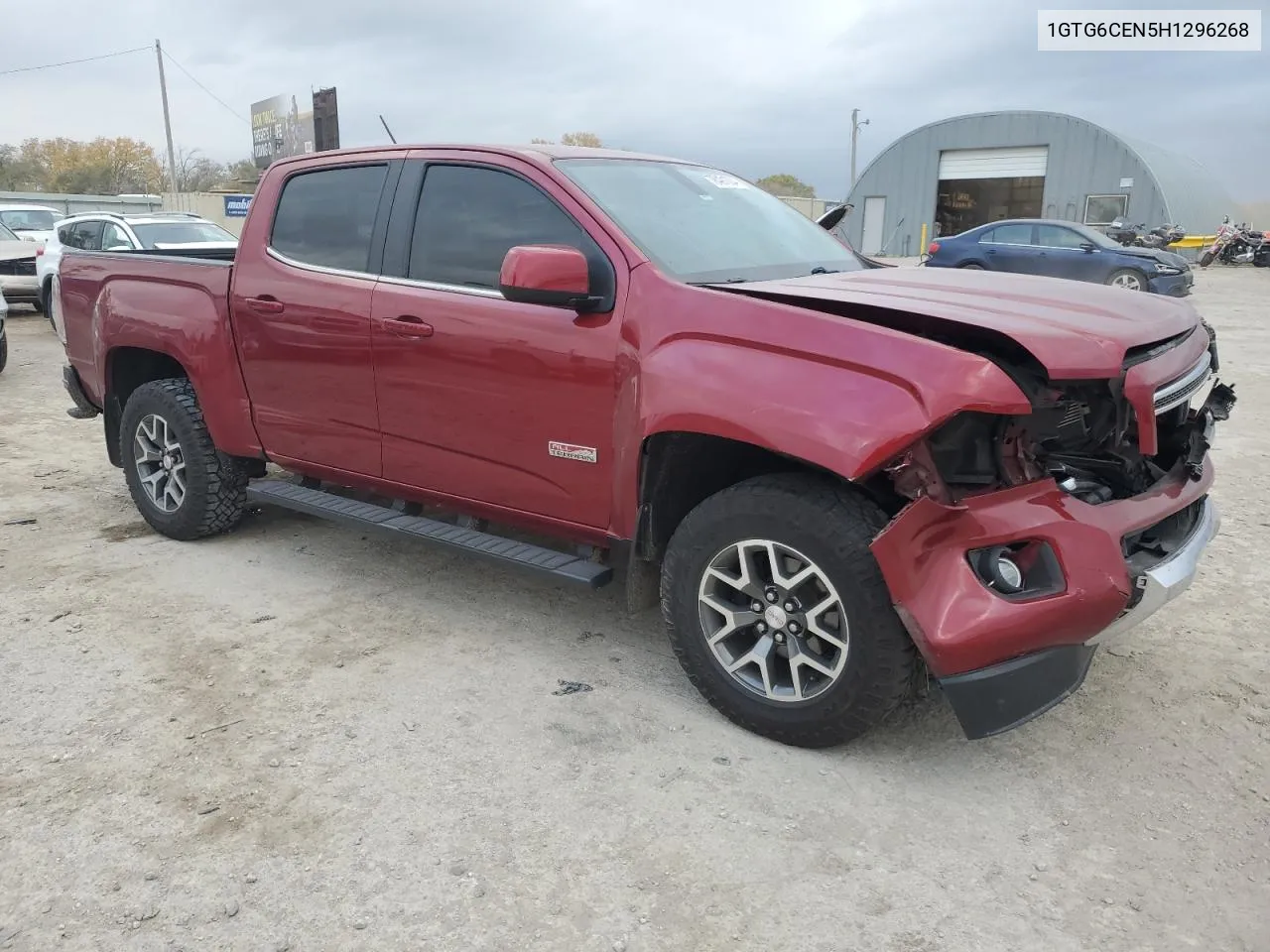 2017 GMC Canyon Sle VIN: 1GTG6CEN5H1296268 Lot: 78491004