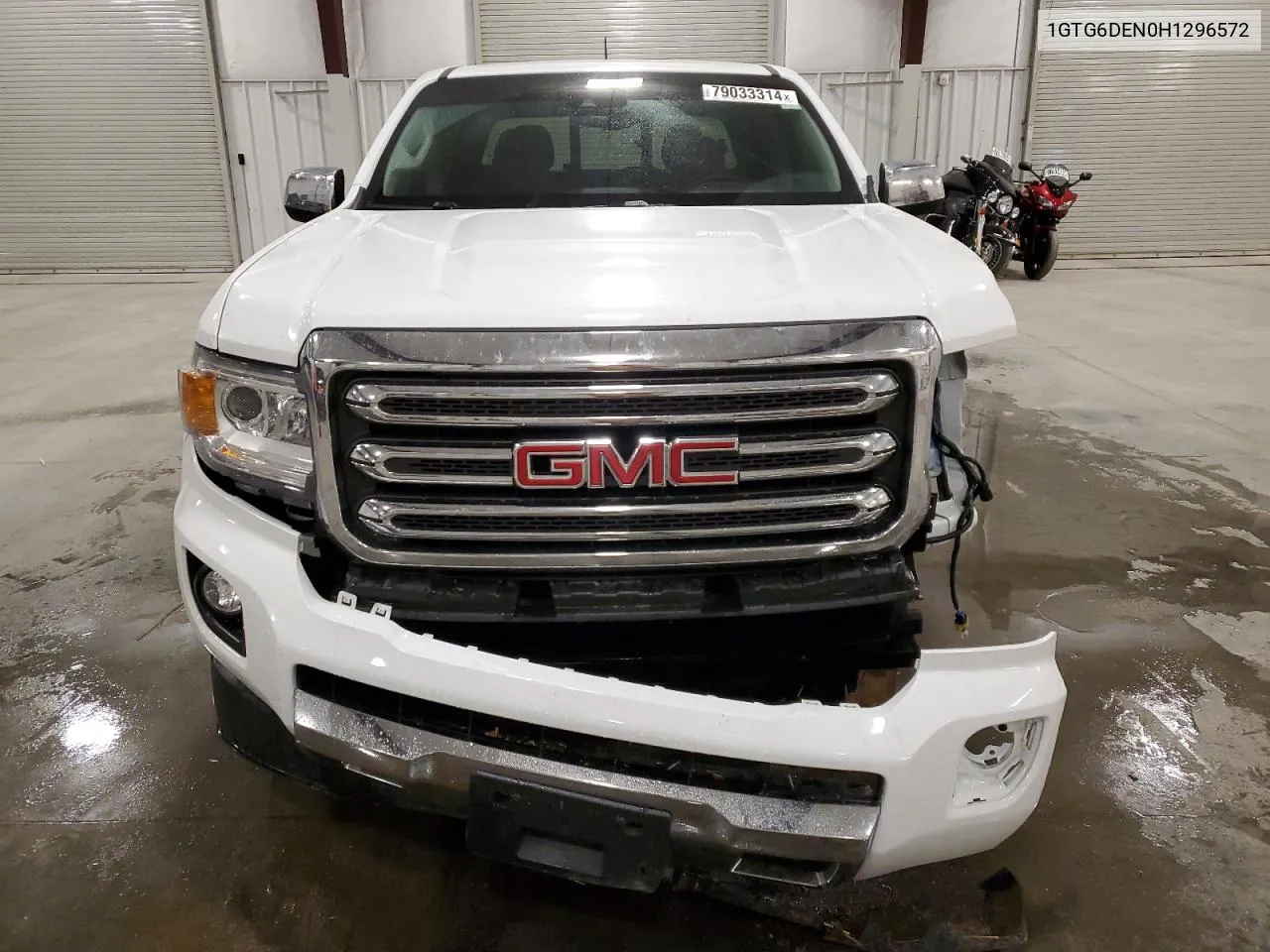 2017 GMC Canyon Slt VIN: 1GTG6DEN0H1296572 Lot: 79033314