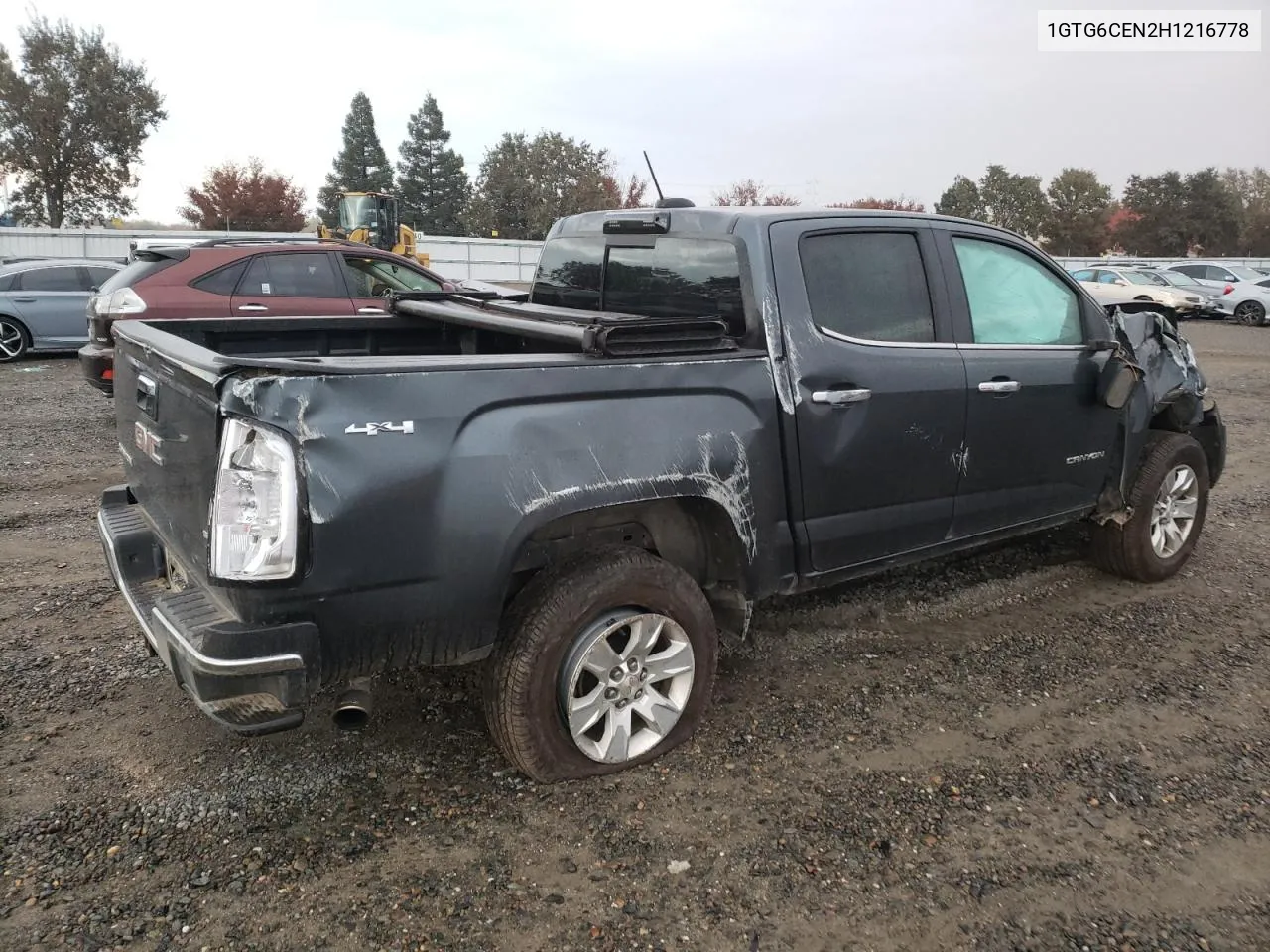 2017 GMC Canyon Sle VIN: 1GTG6CEN2H1216778 Lot: 80377974