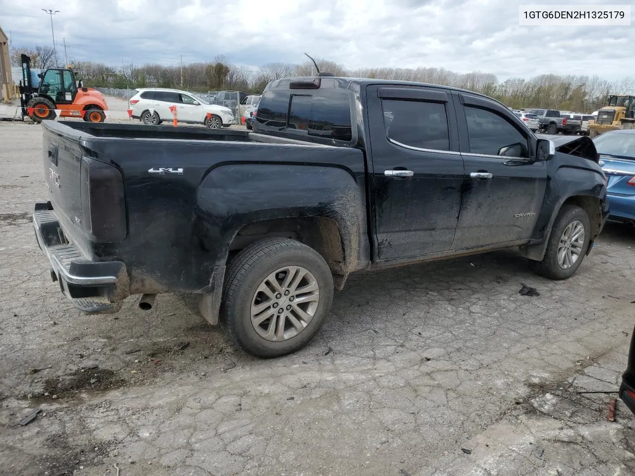 2017 GMC Canyon Slt VIN: 1GTG6DEN2H1325179 Lot: 80493684