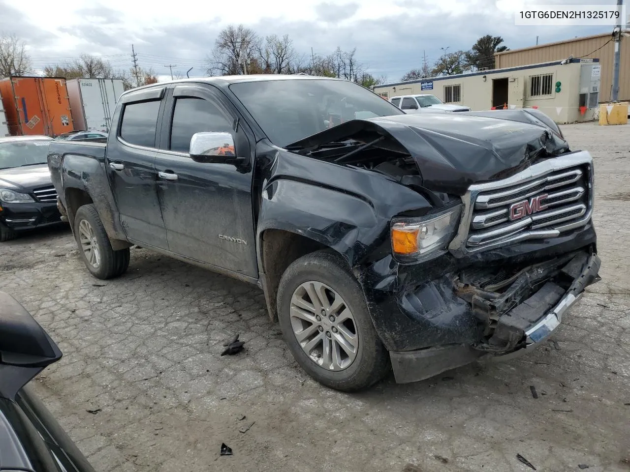 2017 GMC Canyon Slt VIN: 1GTG6DEN2H1325179 Lot: 80493684