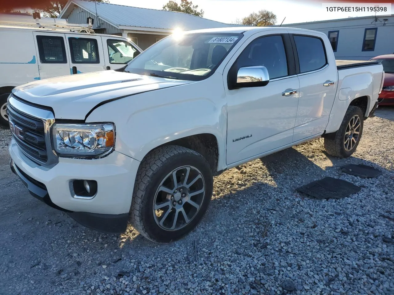 2017 GMC Canyon Denali VIN: 1GTP6EE15H1195398 Lot: 81807134