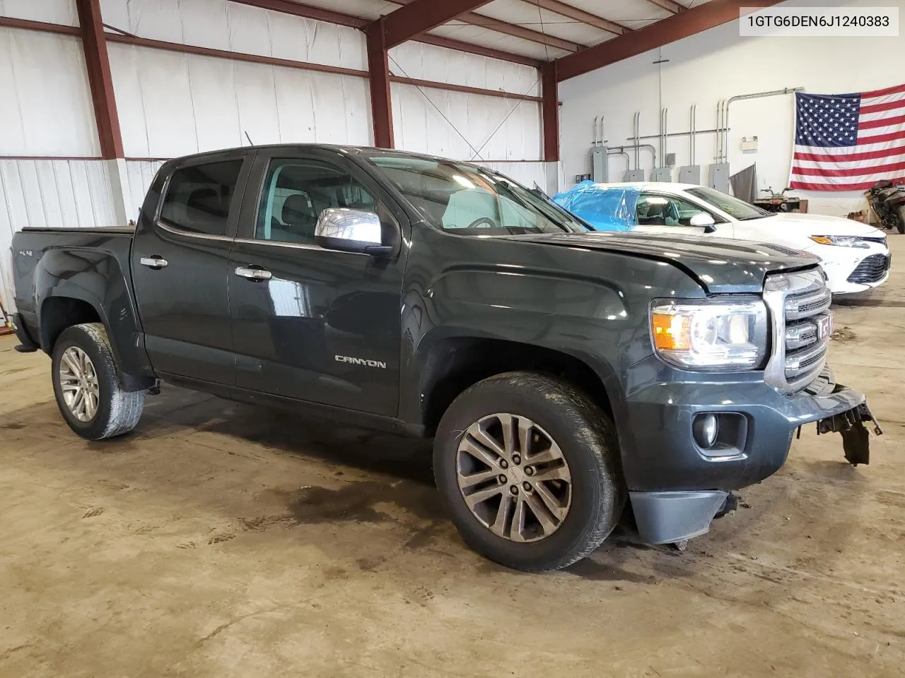 2018 GMC Canyon Slt VIN: 1GTG6DEN6J1240383 Lot: 53896744