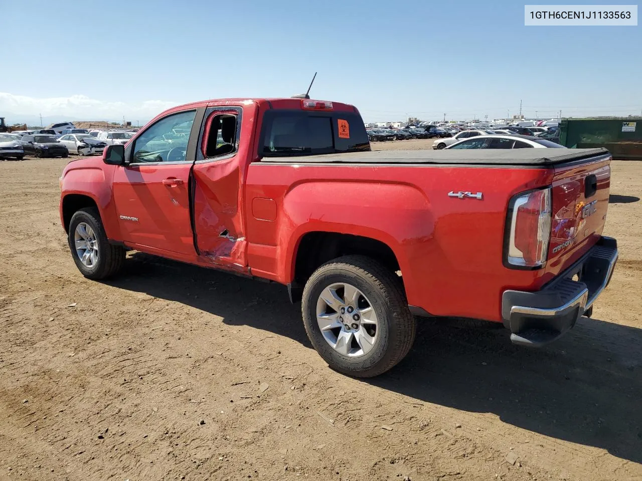 1GTH6CEN1J1133563 2018 GMC Canyon Sle