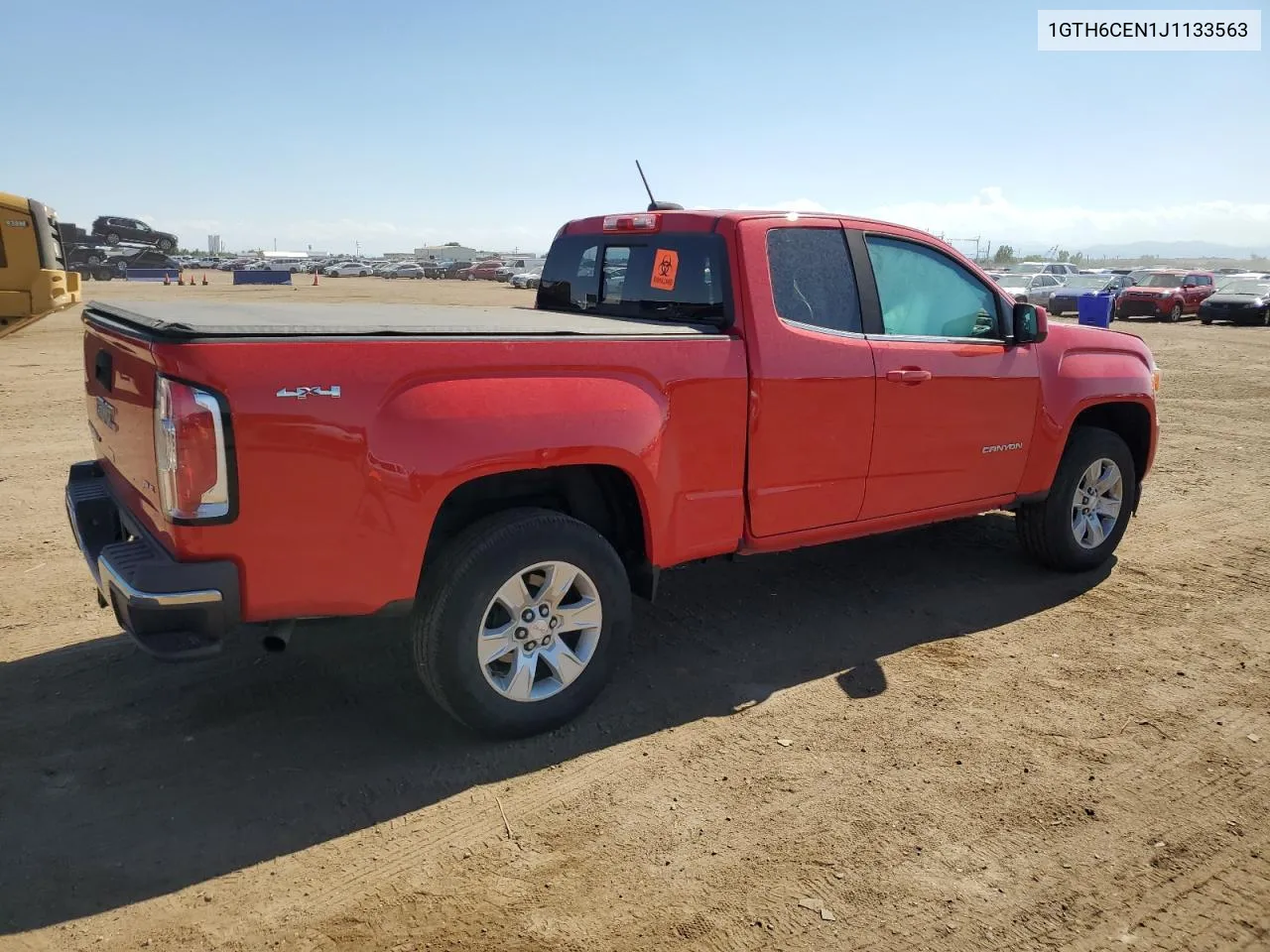 2018 GMC Canyon Sle VIN: 1GTH6CEN1J1133563 Lot: 62447694