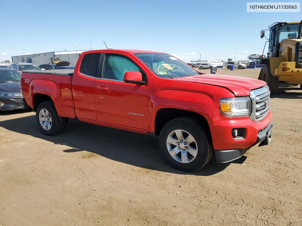 2018 GMC Canyon Sle VIN: 1GTH6CEN1J1133563 Lot: 62447694