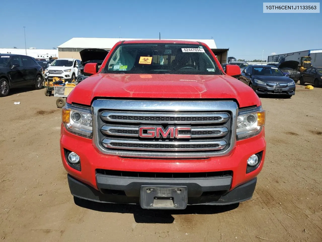 1GTH6CEN1J1133563 2018 GMC Canyon Sle