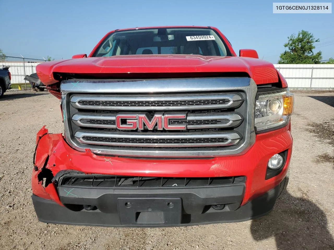 2018 GMC Canyon Sle VIN: 1GTG6CEN0J1328114 Lot: 63459924