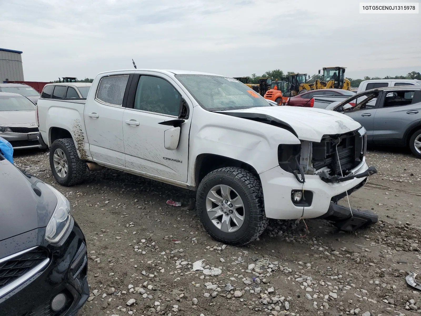 2018 GMC Canyon Sle VIN: 1GTG5CEN0J1315978 Lot: 67310984