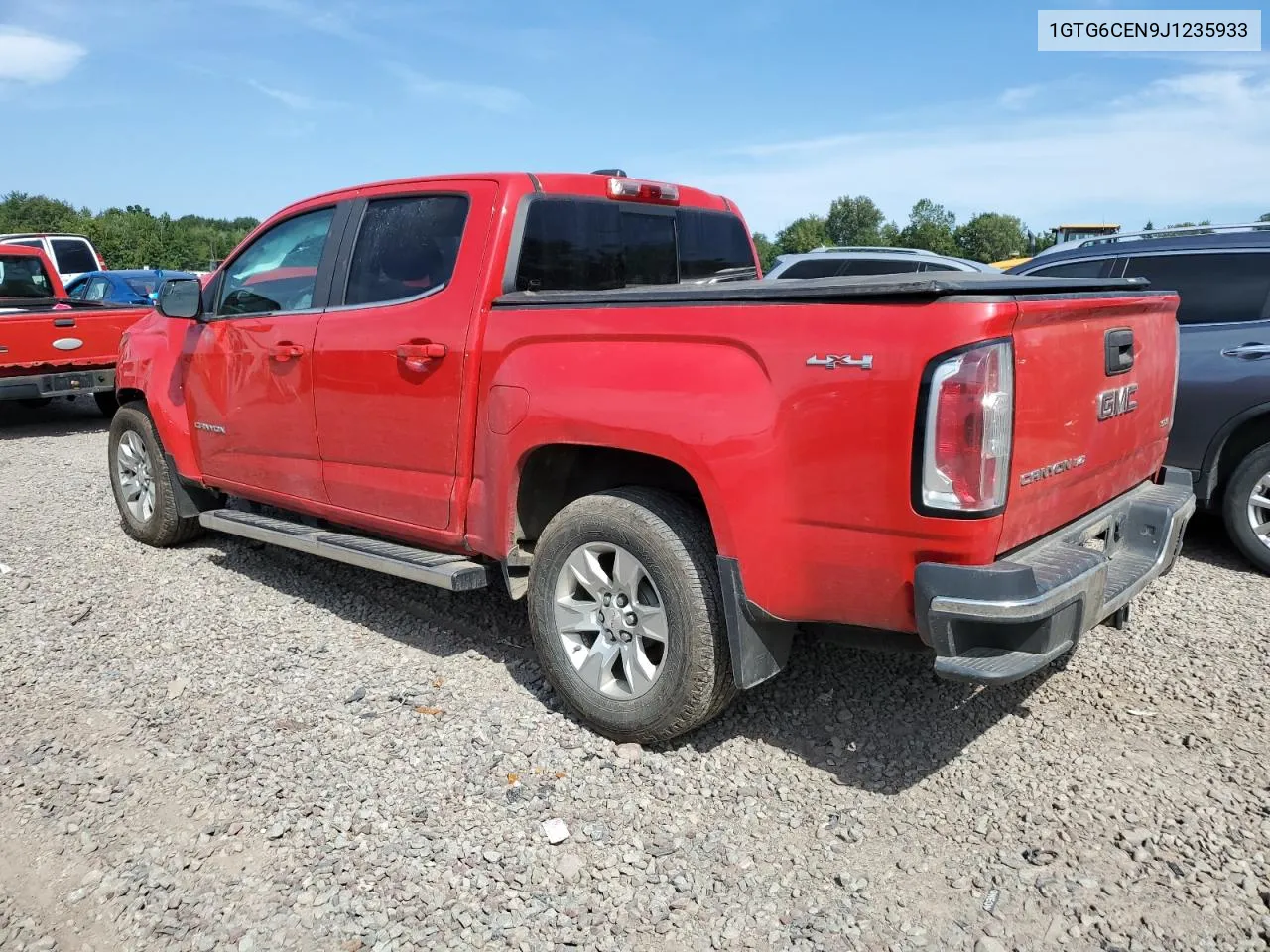 2018 GMC Canyon Sle VIN: 1GTG6CEN9J1235933 Lot: 70498804