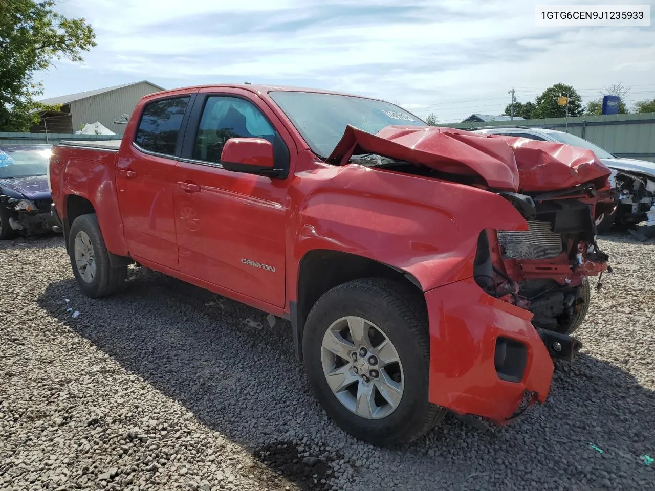 2018 GMC Canyon Sle VIN: 1GTG6CEN9J1235933 Lot: 70498804