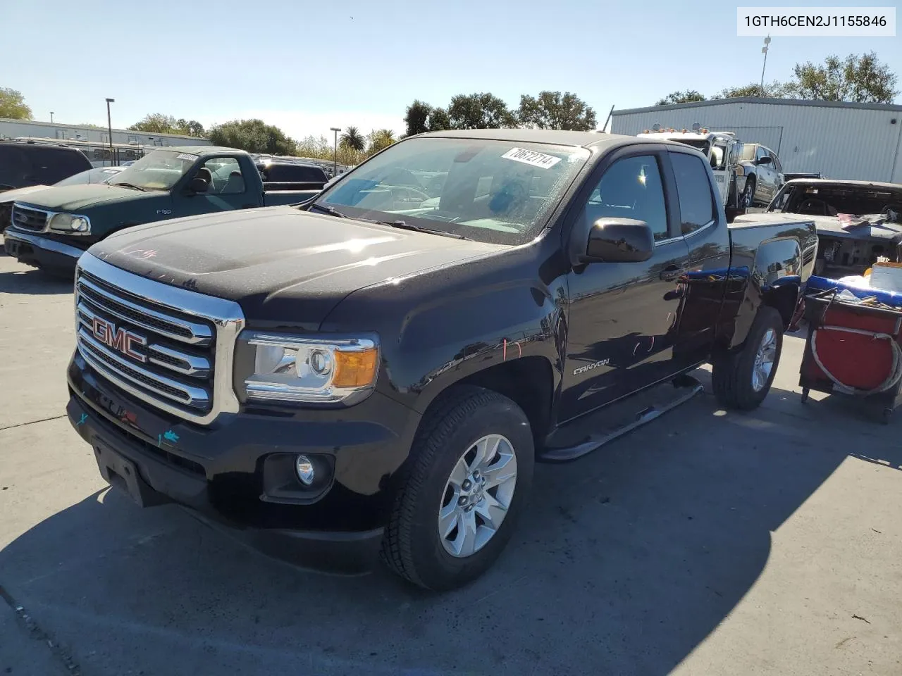 1GTH6CEN2J1155846 2018 GMC Canyon Sle