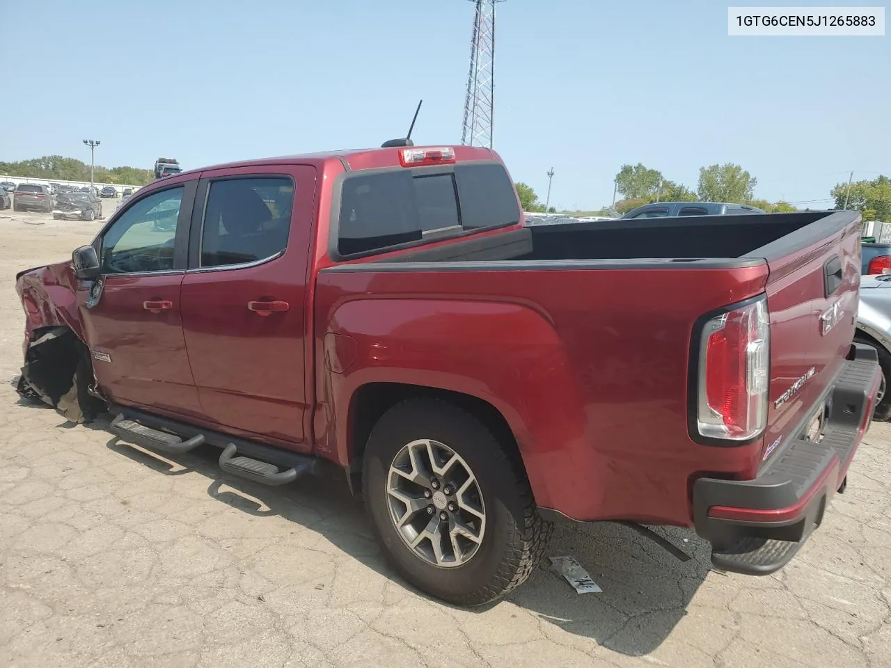 2018 GMC Canyon Sle VIN: 1GTG6CEN5J1265883 Lot: 70927694