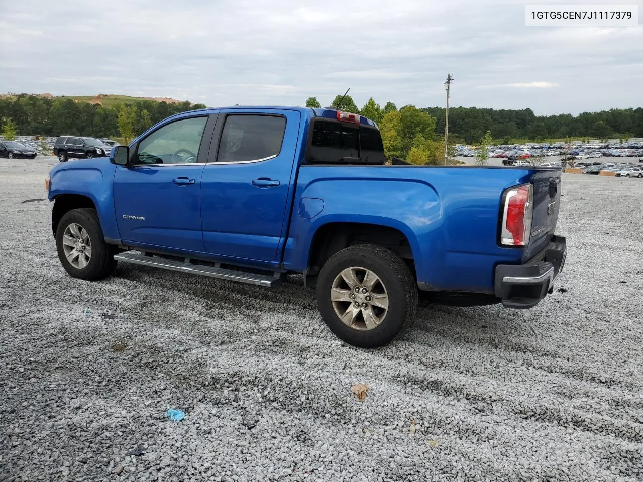 2018 GMC Canyon Sle VIN: 1GTG5CEN7J1117379 Lot: 71849624