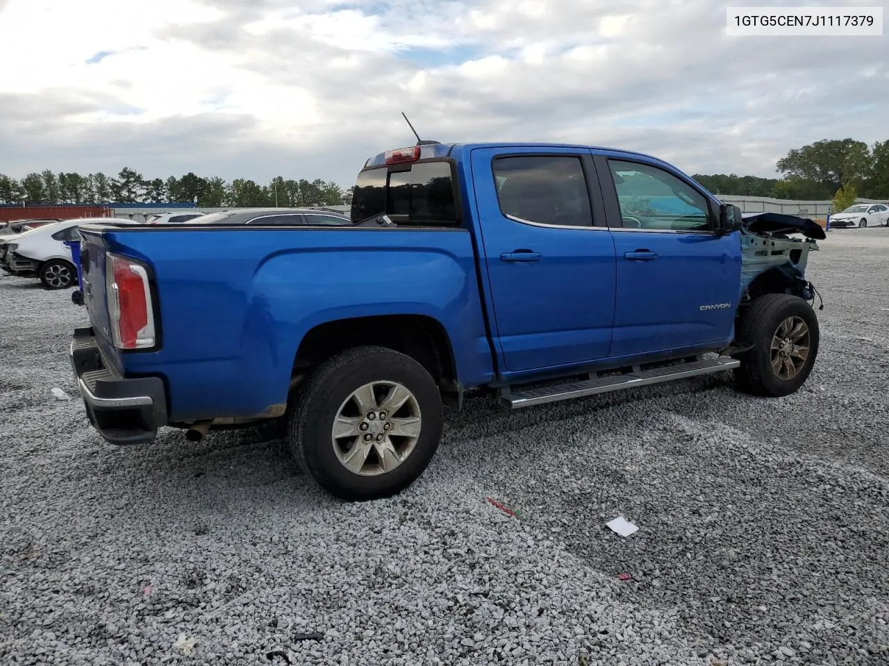 2018 GMC Canyon Sle VIN: 1GTG5CEN7J1117379 Lot: 71849624