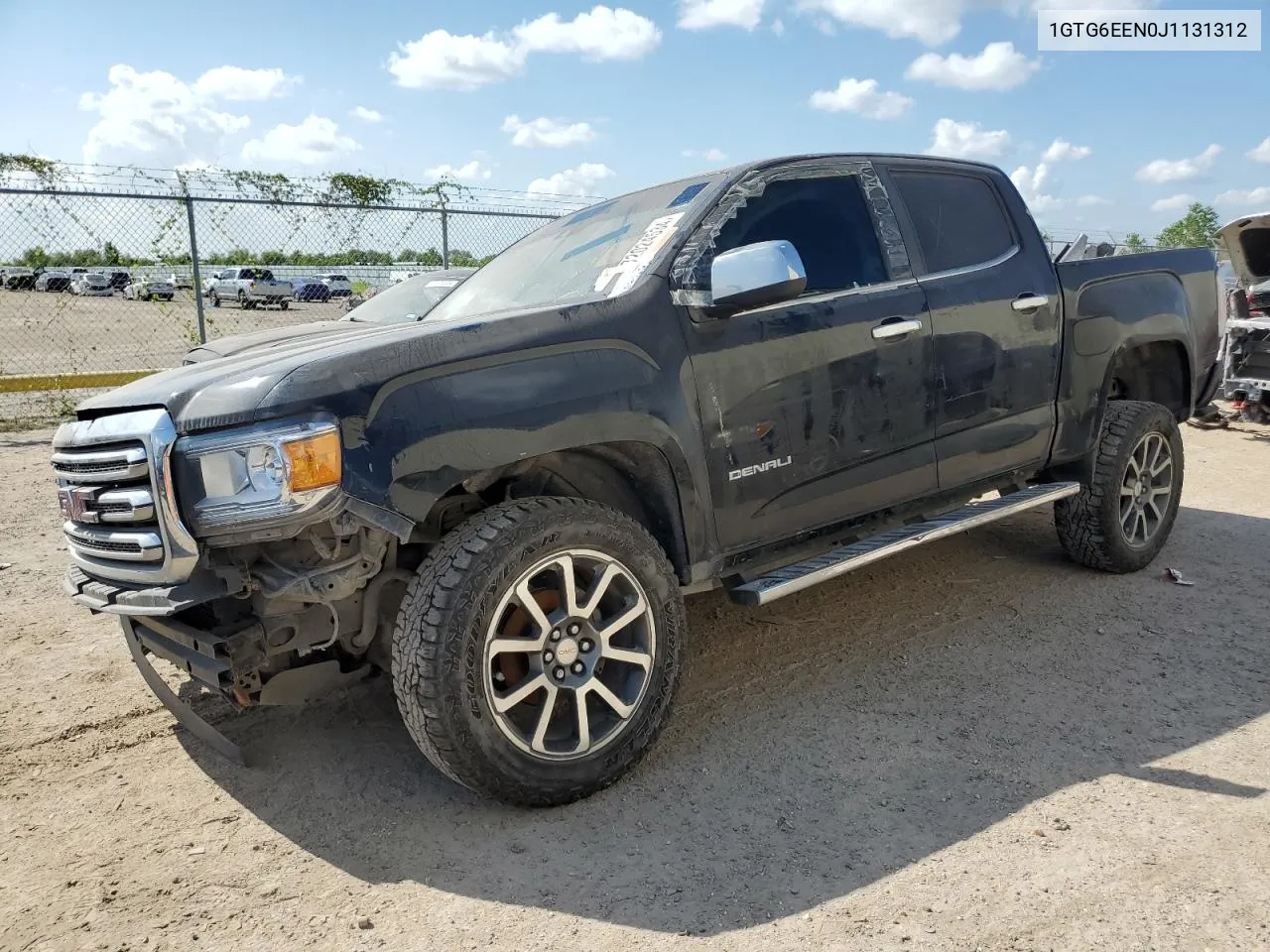 2018 GMC Canyon Denali VIN: 1GTG6EEN0J1131312 Lot: 72024534