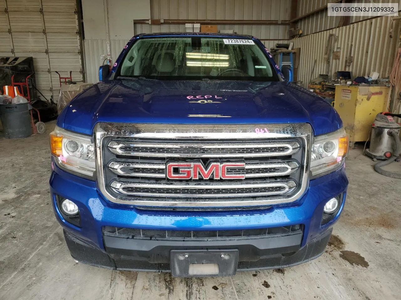 1GTG5CEN3J1209332 2018 GMC Canyon Sle