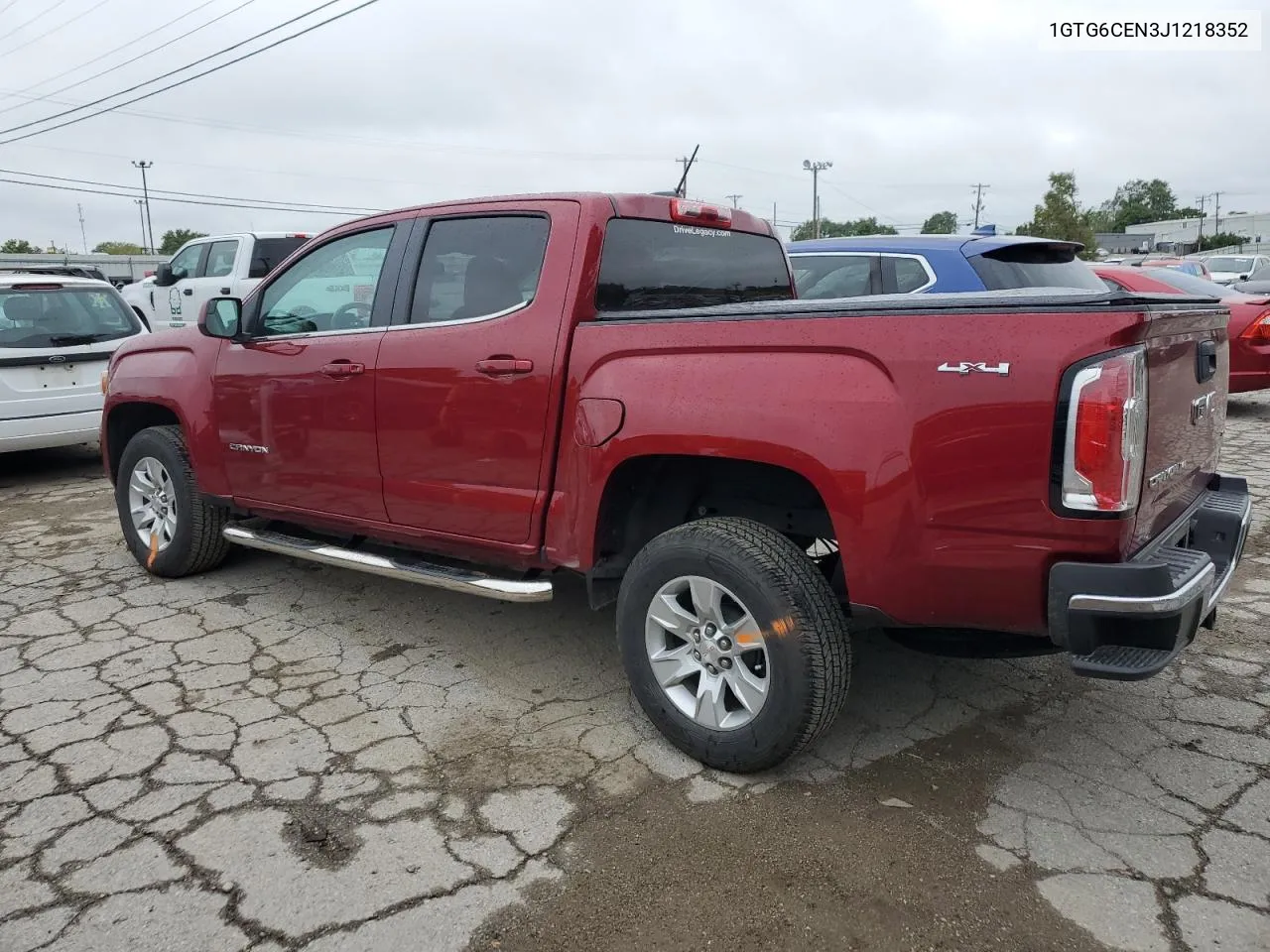 2018 GMC Canyon Sle VIN: 1GTG6CEN3J1218352 Lot: 72573834