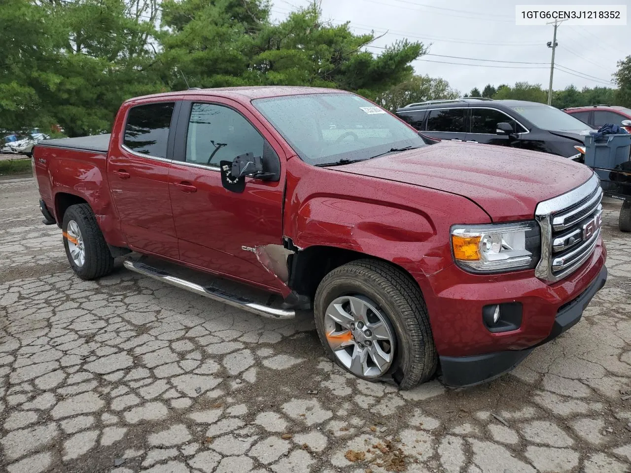 2018 GMC Canyon Sle VIN: 1GTG6CEN3J1218352 Lot: 72573834