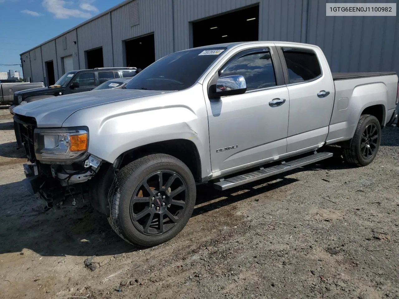 2018 GMC Canyon Denali VIN: 1GTG6EEN0J1100982 Lot: 73026534