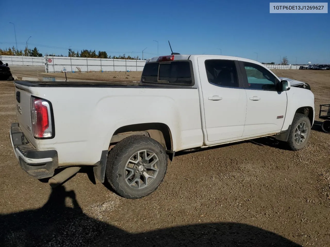 2018 GMC Canyon Slt VIN: 1GTP6DE13J1269627 Lot: 73349774