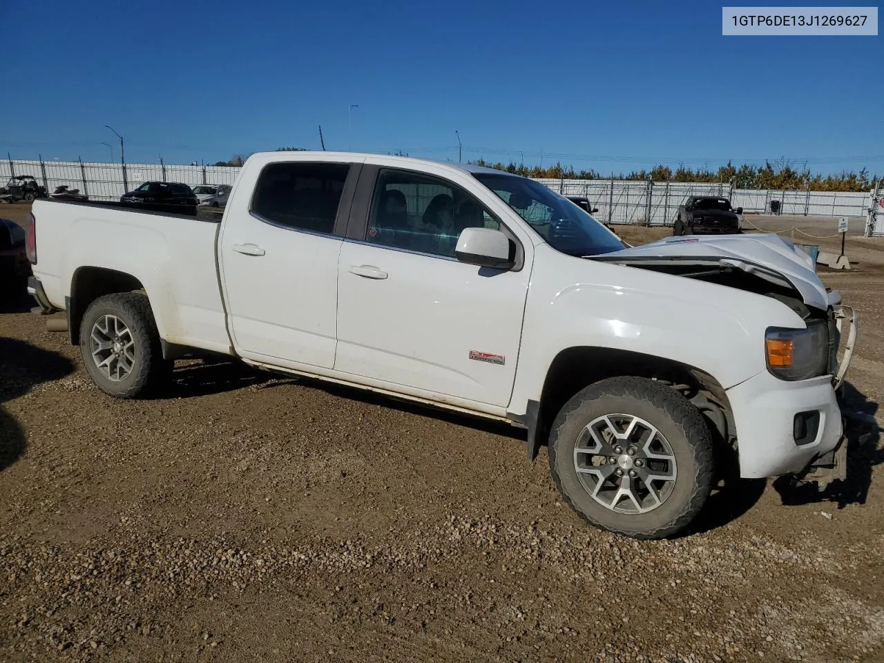 2018 GMC Canyon Slt VIN: 1GTP6DE13J1269627 Lot: 73349774