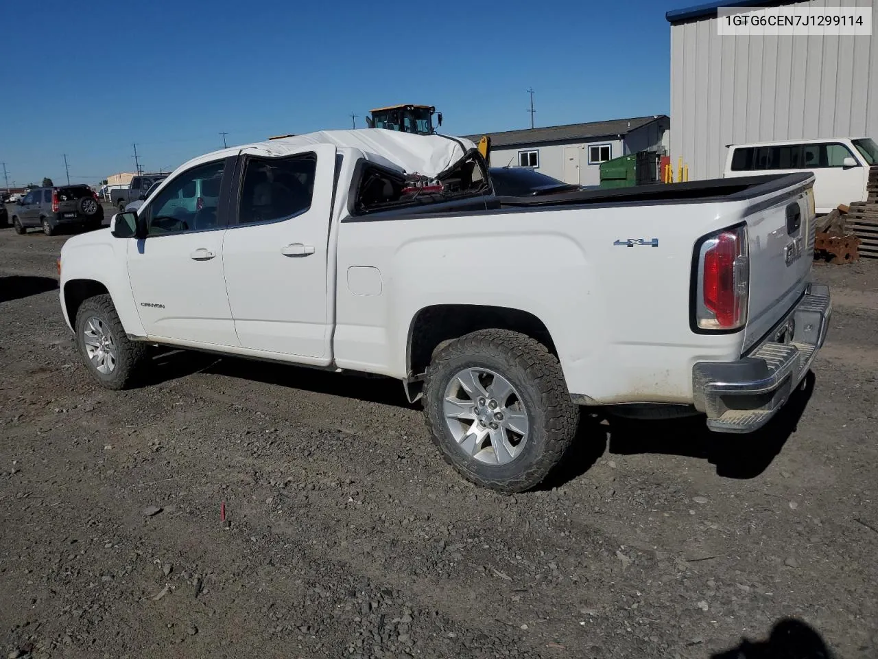 2018 GMC Canyon Sle VIN: 1GTG6CEN7J1299114 Lot: 74354944