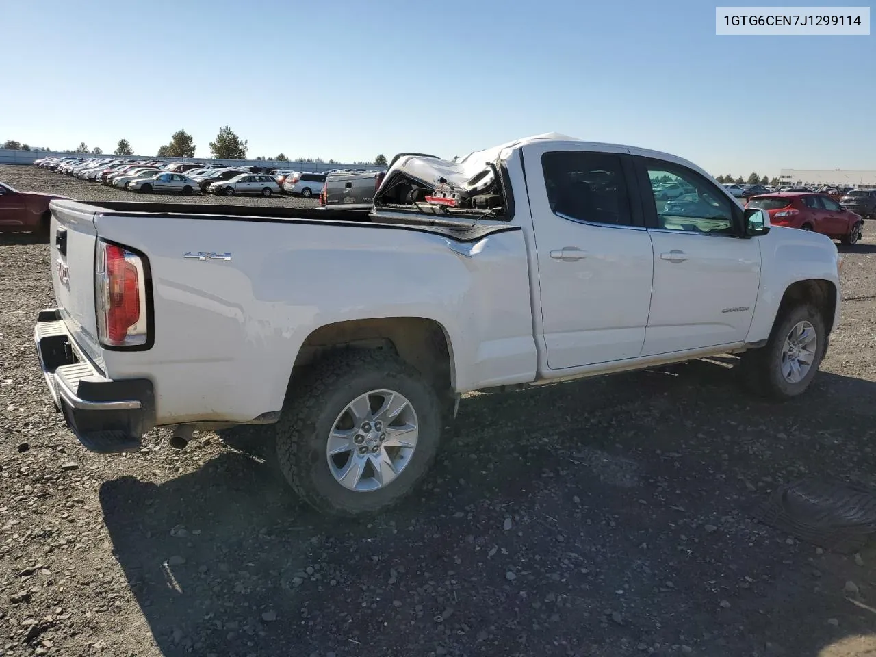 2018 GMC Canyon Sle VIN: 1GTG6CEN7J1299114 Lot: 74354944