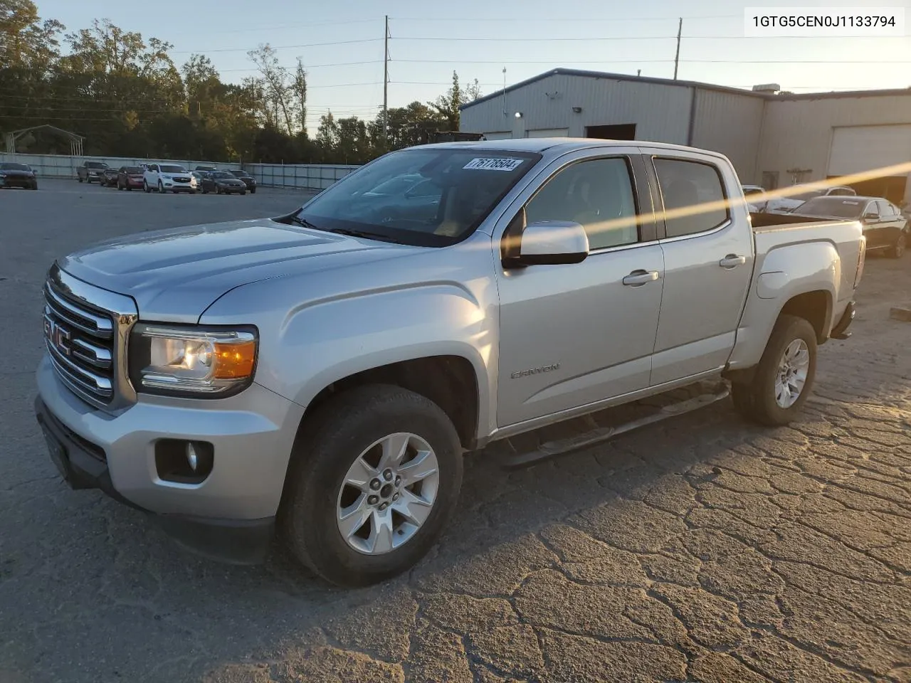 2018 GMC Canyon Sle VIN: 1GTG5CEN0J1133794 Lot: 76178504