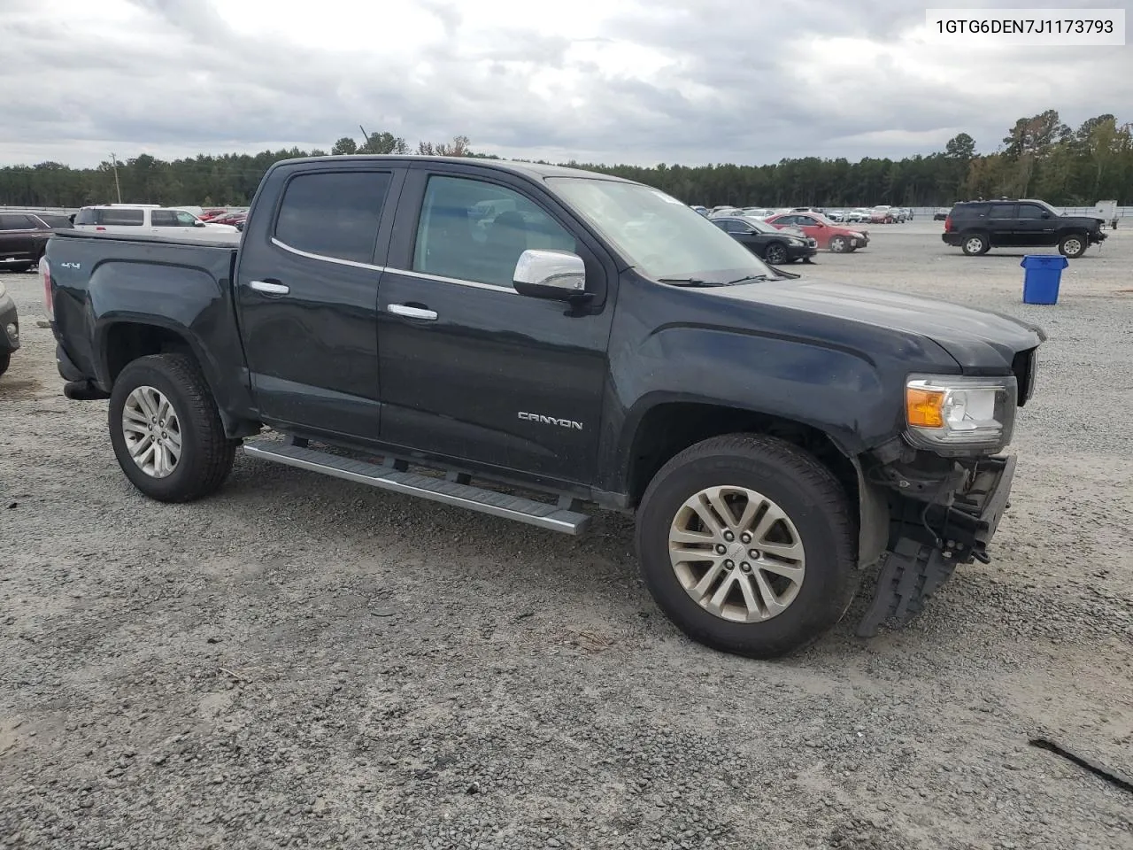 2018 GMC Canyon Slt VIN: 1GTG6DEN7J1173793 Lot: 77066714