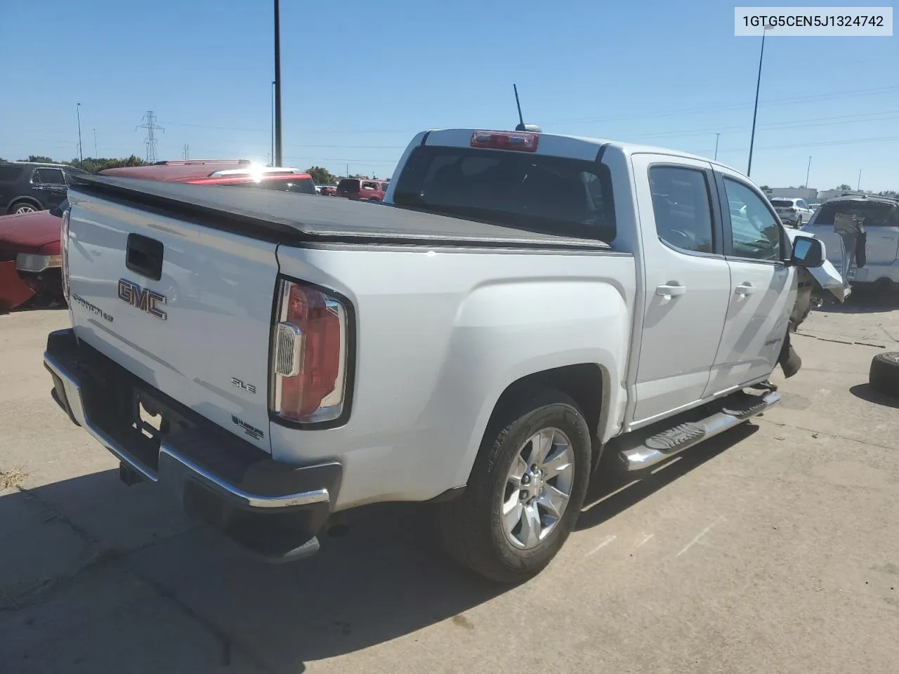 2018 GMC Canyon Sle VIN: 1GTG5CEN5J1324742 Lot: 77147114