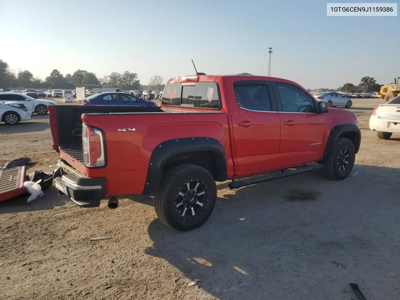 2018 GMC Canyon Sle VIN: 1GTG6CEN9J1159386 Lot: 77596304