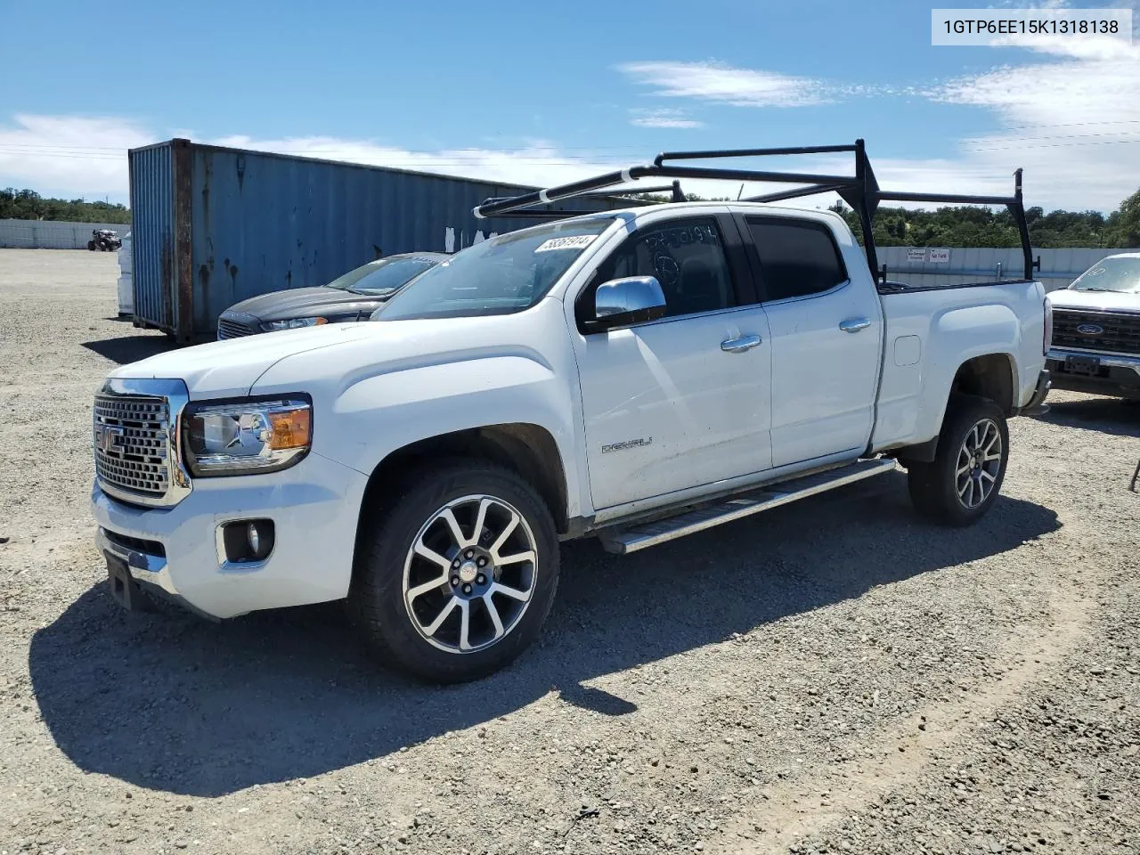 2019 GMC Canyon Denali VIN: 1GTP6EE15K1318138 Lot: 58361914