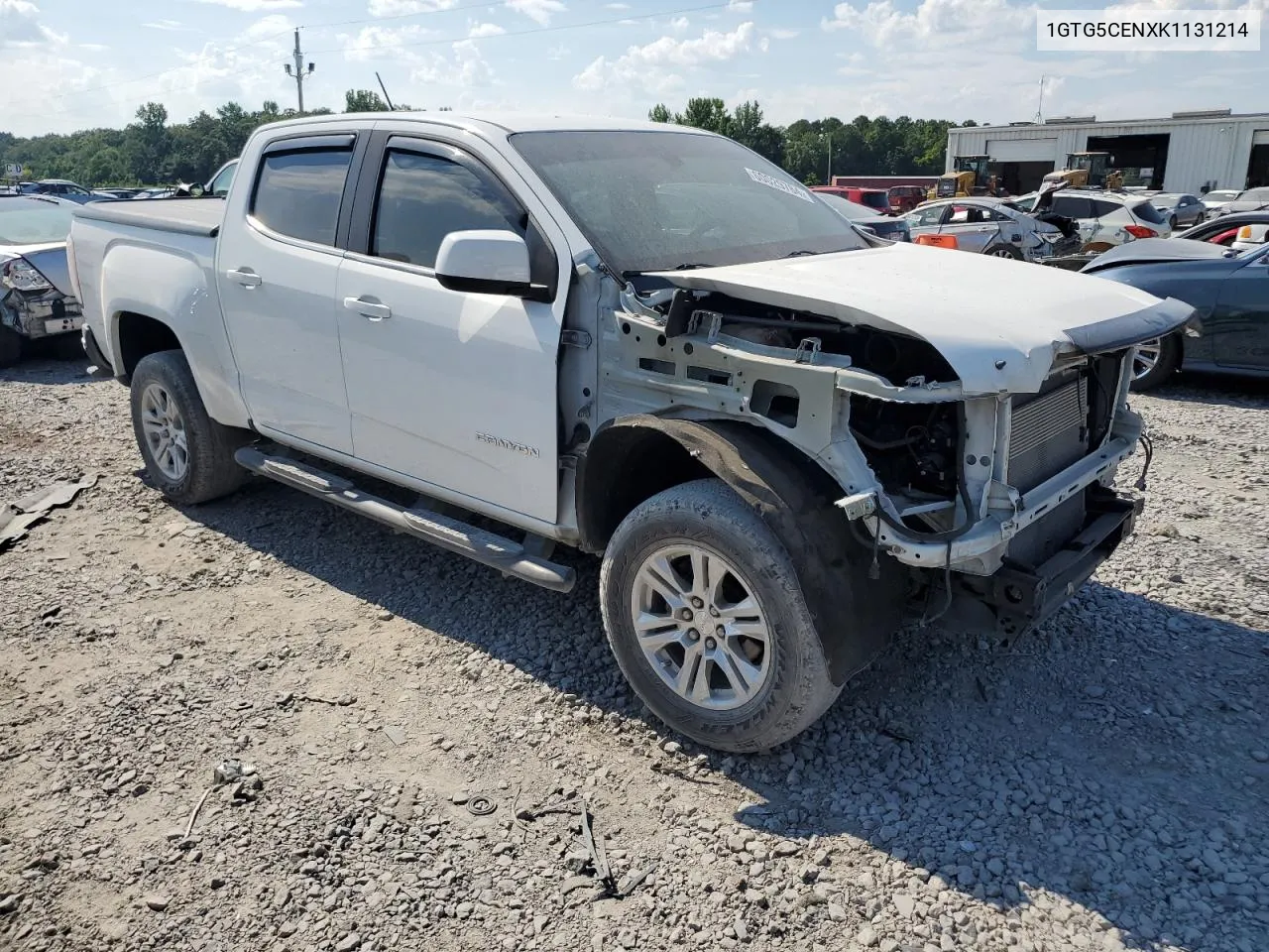 1GTG5CENXK1131214 2019 GMC Canyon Sle